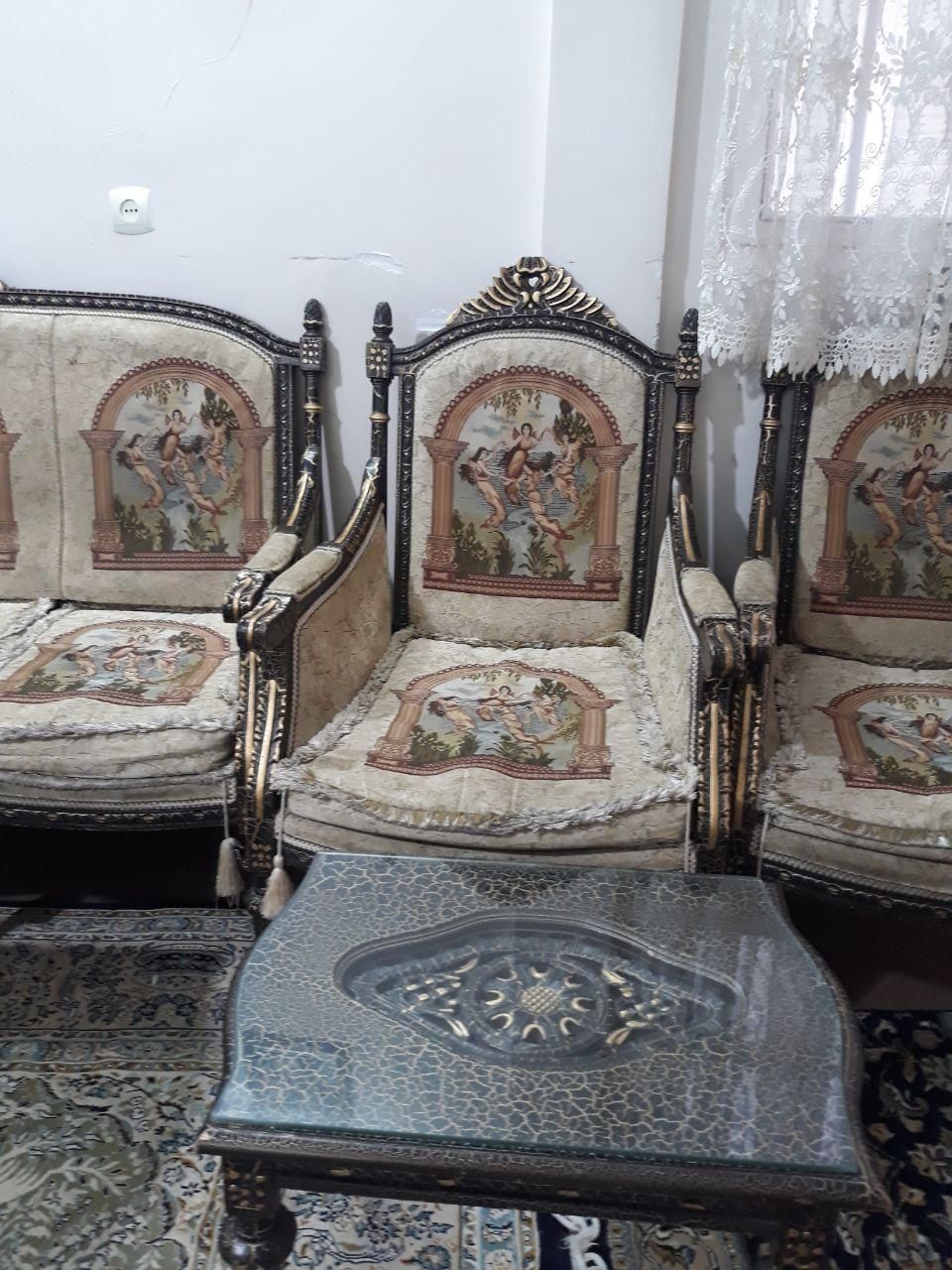 مبل استیل کله کاجی|مبلمان خانگی و میز عسلی|تهران, آبشار|دیوار