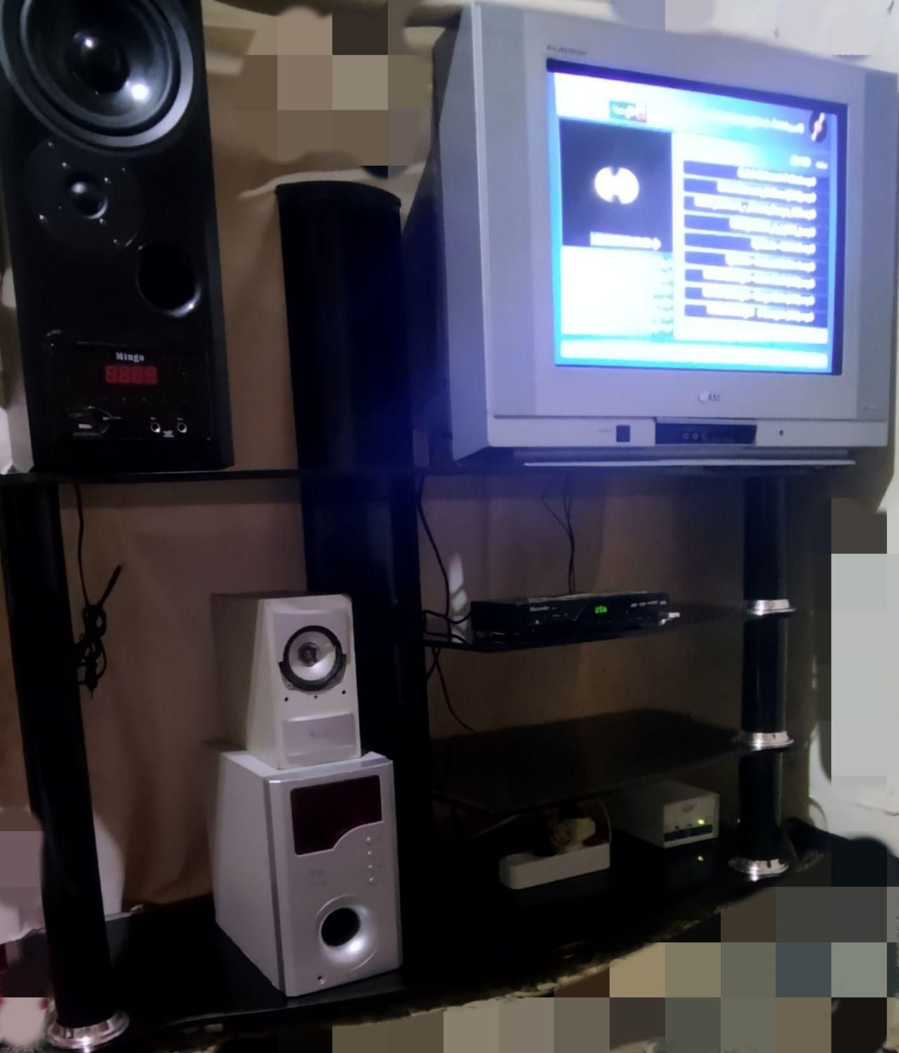 میز ال سی دی و تلویزیون 21اینچ ال جی|تلویزیون و پروژکتور|کرمانشاه, |دیوار