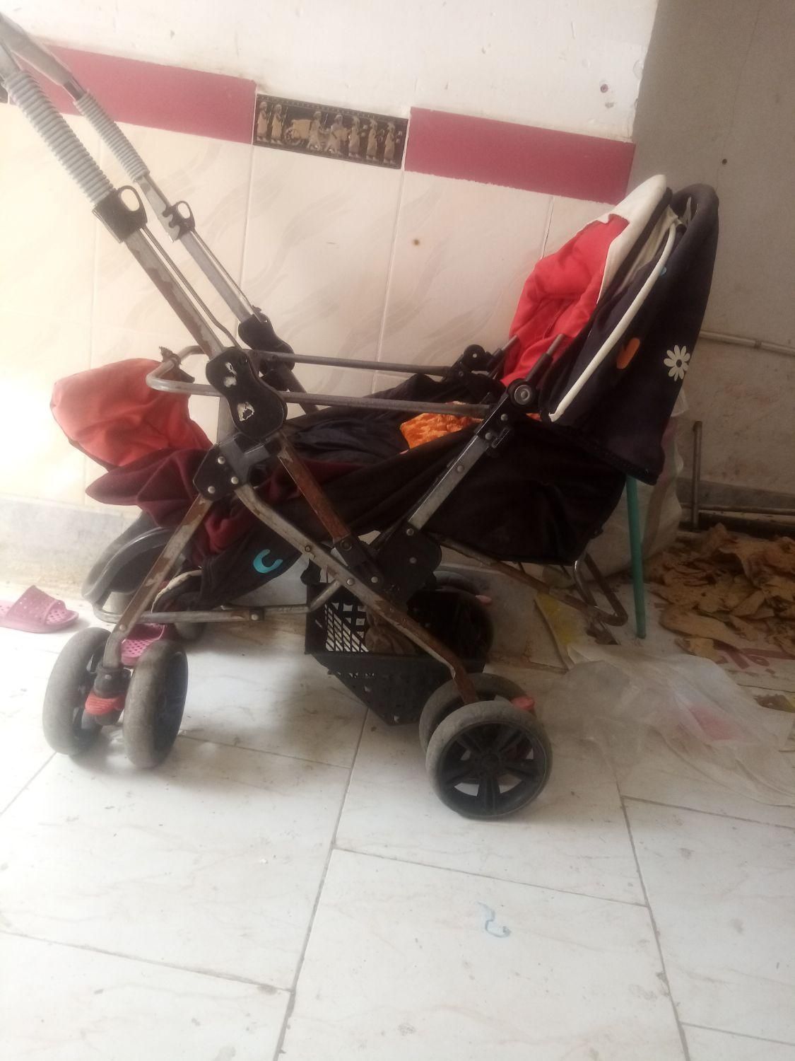 کالسکه بچه درحد نو|کالسکه و لوازم جانبی|سبزوار, قاضی زاد|دیوار