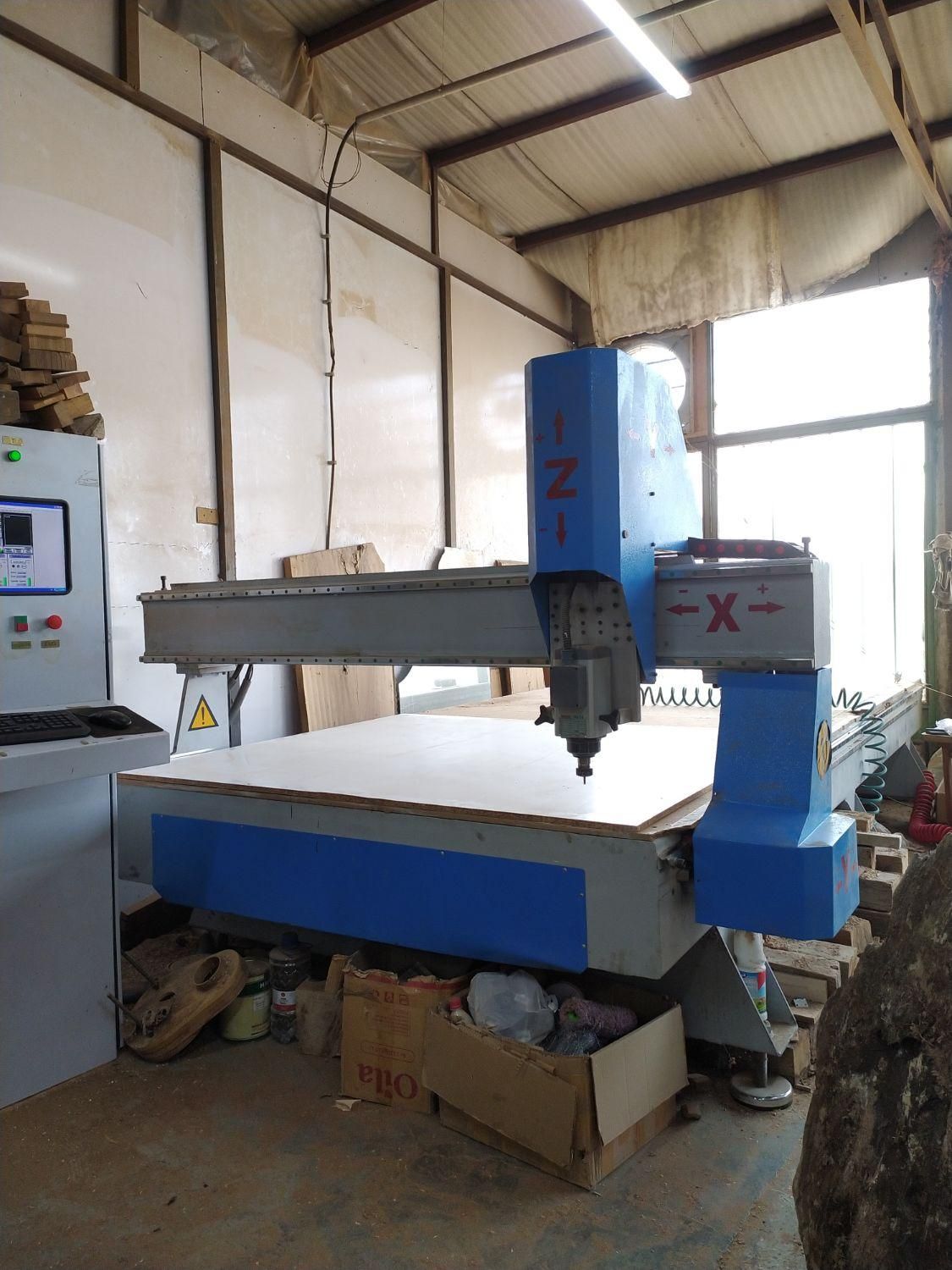 cnc سی ان سی ۳ محور چوب نجاری|ماشین‌آلات صنعتی|اردبیل, |دیوار