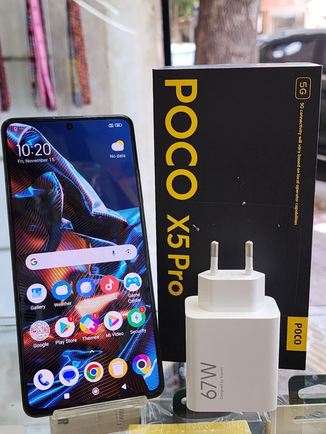 شیائومی Poco X5 Pro با حافظهٔ ۲۵۶ قابل معاوضه|موبایل|شیراز, سینما سعدی|دیوار