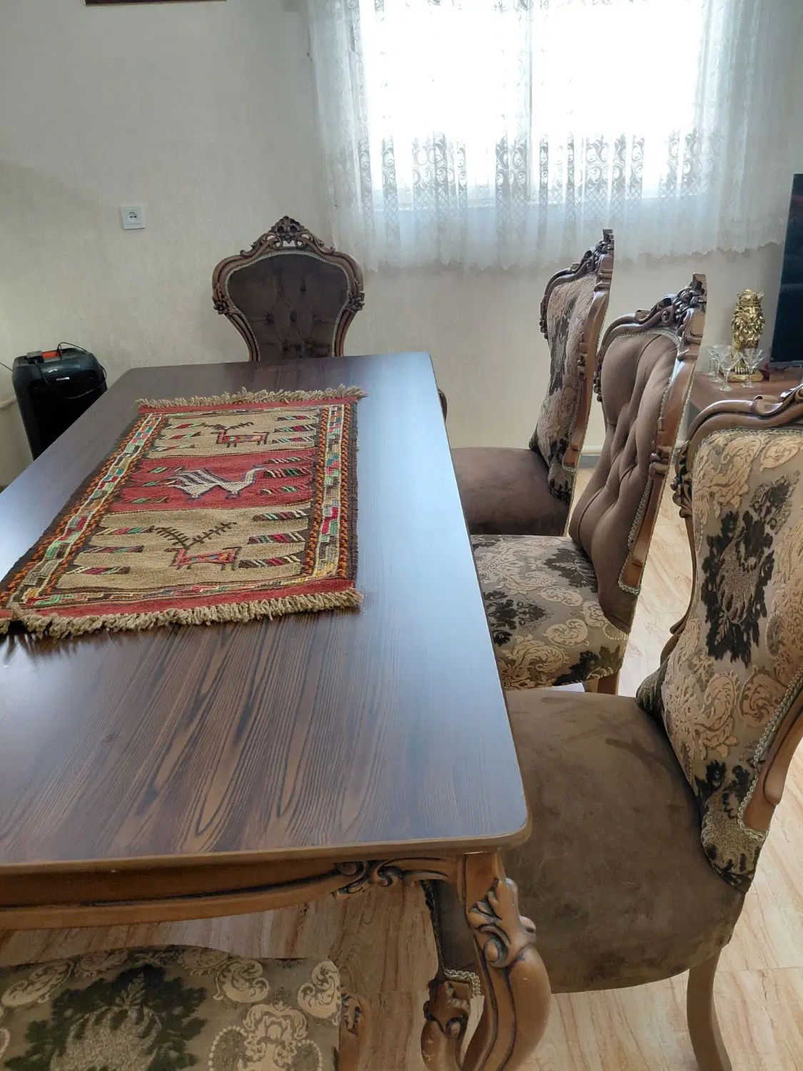 میزناهار خوری و مبلمان نیمه استیل درحد نو|مبلمان خانگی و میز عسلی|کرج, مصباح|دیوار