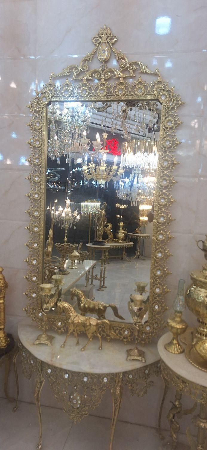 اینه کنسول برنز|مبلمان خانگی و میز عسلی|خرمآباد, |دیوار