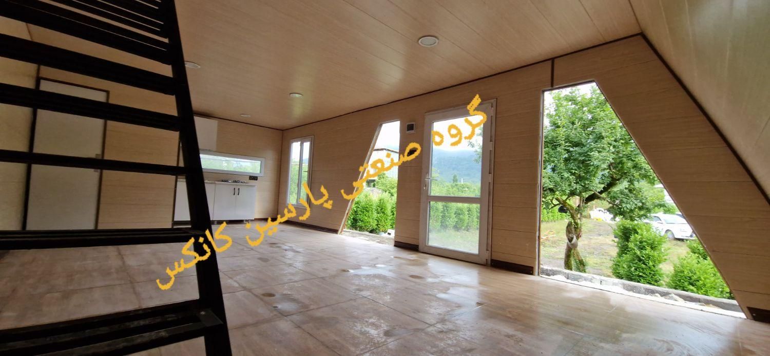 کانکس پیش ساخته ویلایی سوئدی روف کاردن دار|مصالح و تجهیزات ساختمان|لاهیجان, آهندان|دیوار