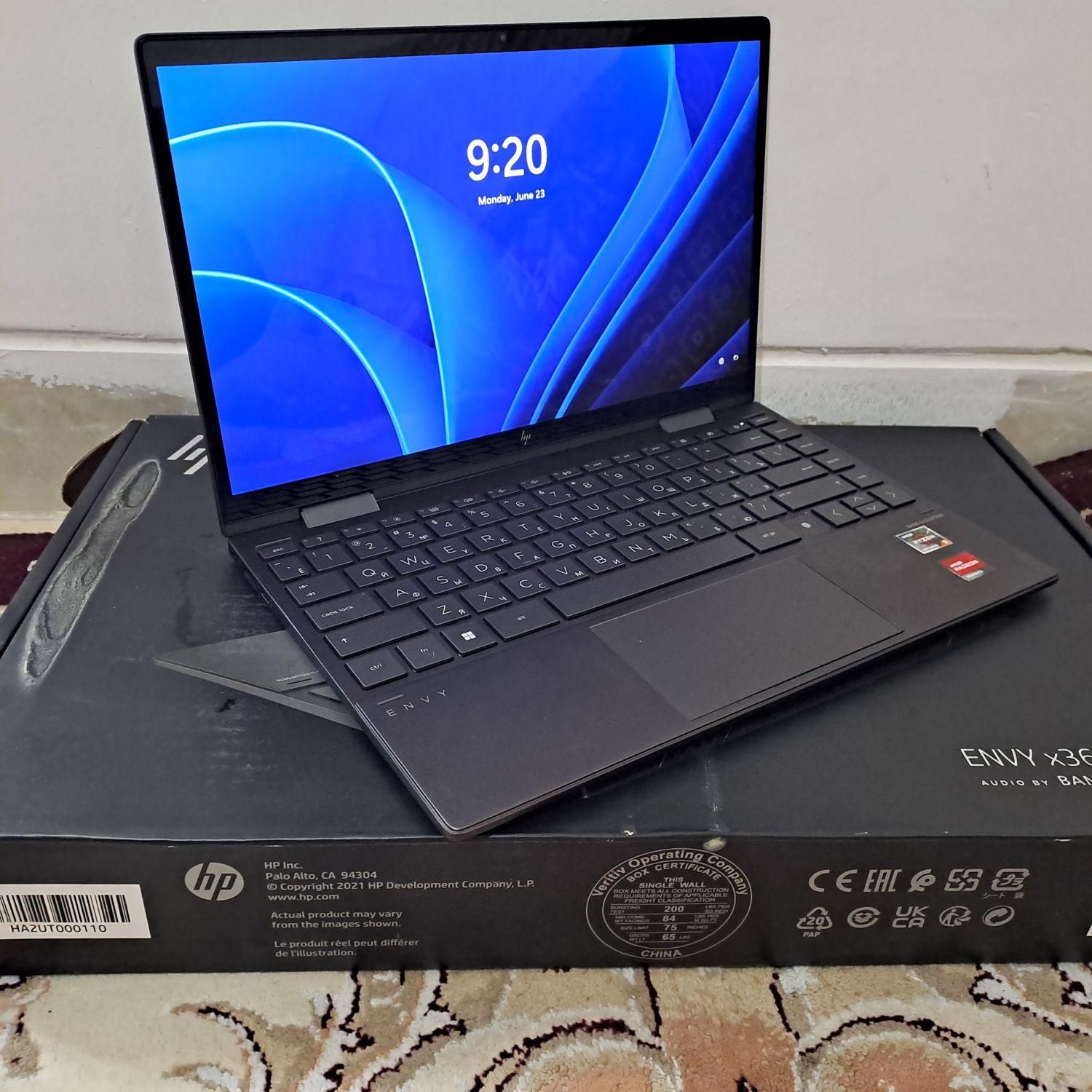 لپ تاپ hp مدل envy x360|رایانه همراه|تهران, آهنگ|دیوار