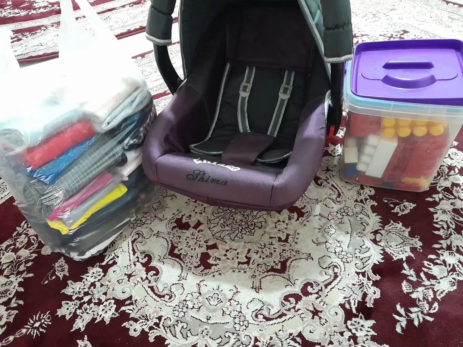 کریر و سطل خانه بازی کودک و کفش و لباس بچه|کفش و لباس بچه|تهران, خاک سفید|دیوار