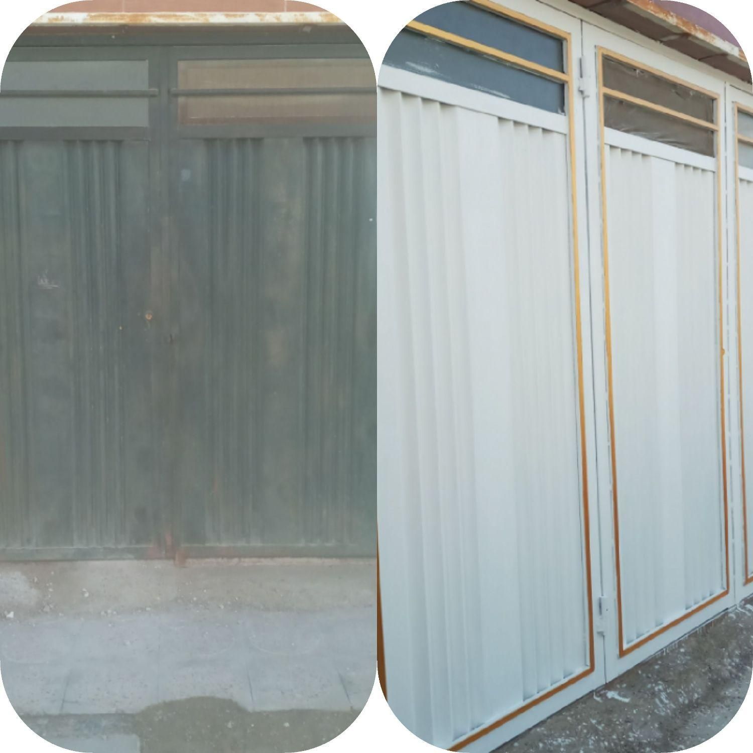 نقاشی ساختمان و درب و پنجره|خدمات پیشه و مهارت|فسا, |دیوار