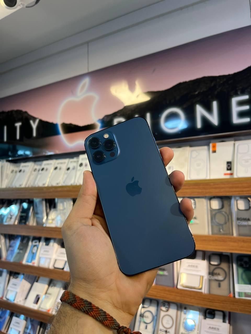 اپل IPhone 12 Pro Max حافظه ۲۵۶ گیگ تمیز|موبایل|رشت, منظریه|دیوار