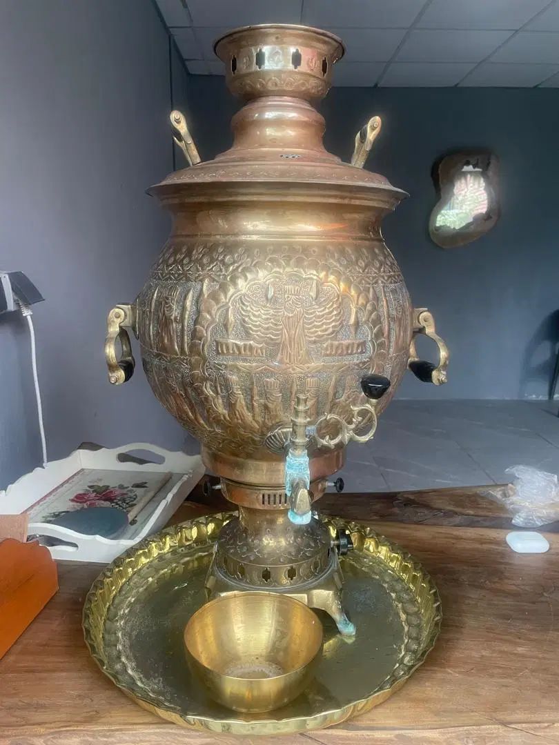 سماور گازی بزرگ|سماور، چای‌ساز، قهوه‌ساز|مشهد, هفت تیر (آب و برق)|دیوار