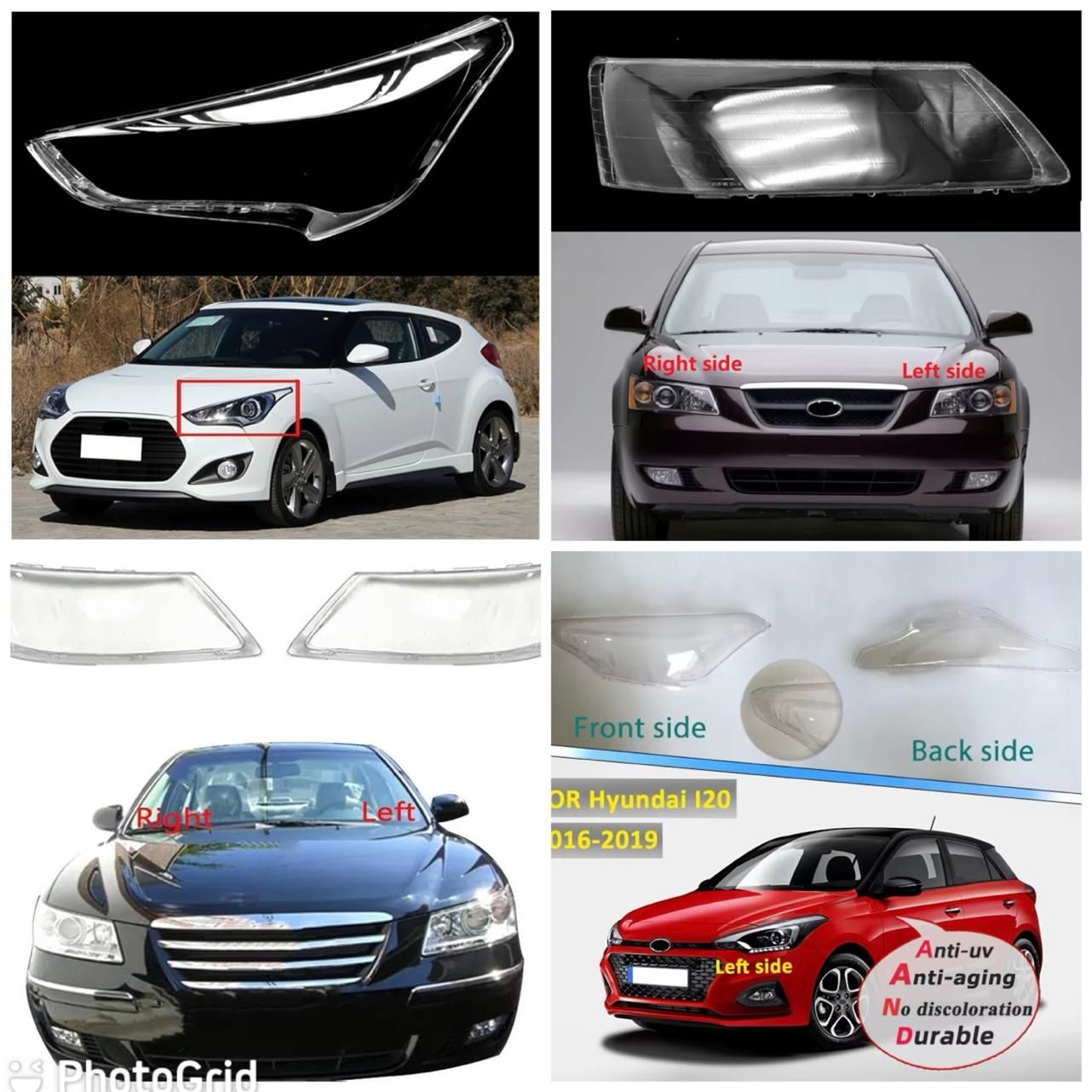 طلق چراغ هیوندای سوناتا قدیم nf.ولستر.i20.veloster|قطعات یدکی و لوازم جانبی|تهران, شهرک غرب|دیوار