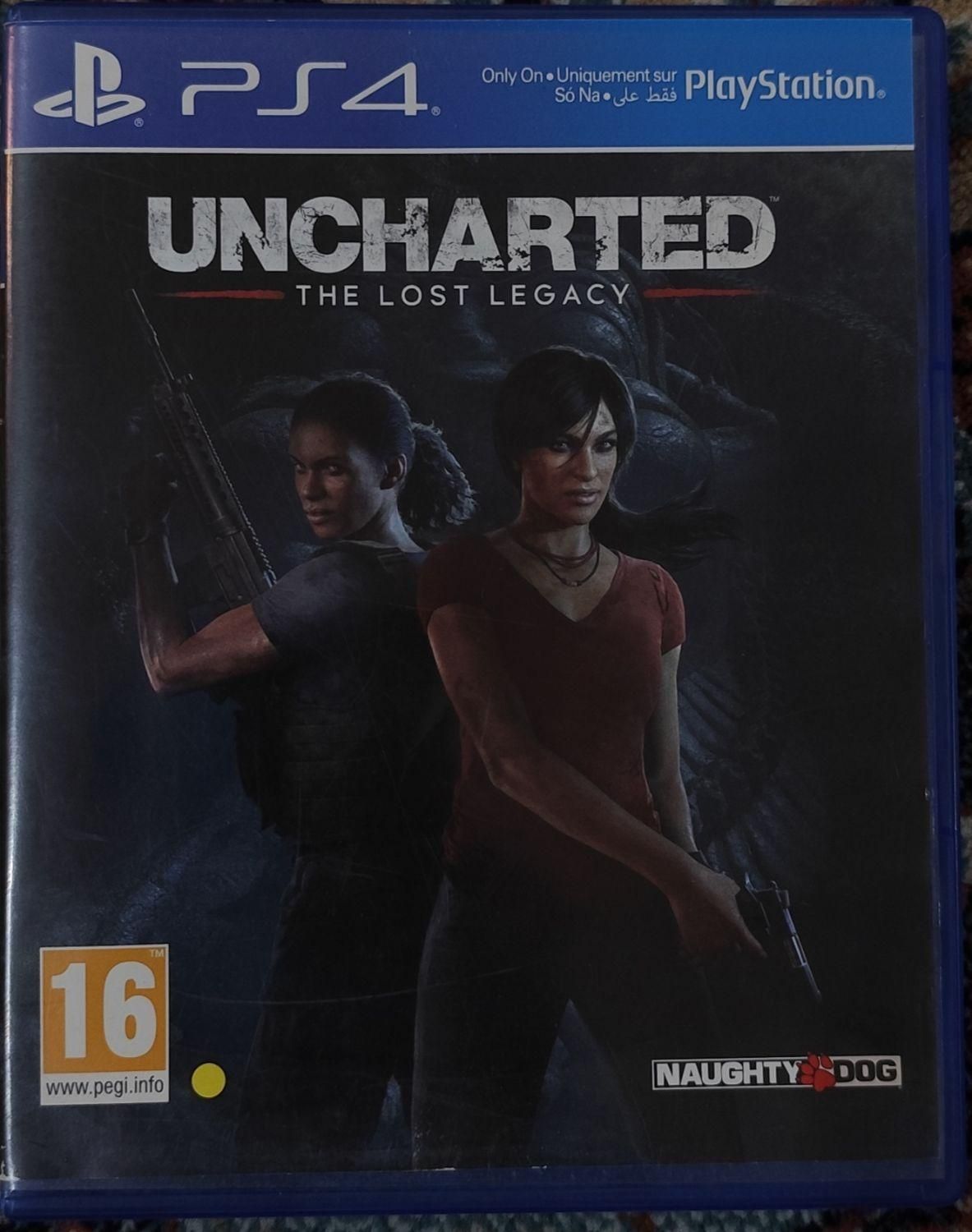 دیسک UNCHARTED The Lost Legacy بازی آنچارتد|کنسول، بازی ویدئویی و آنلاین|تهران, امیرآباد|دیوار