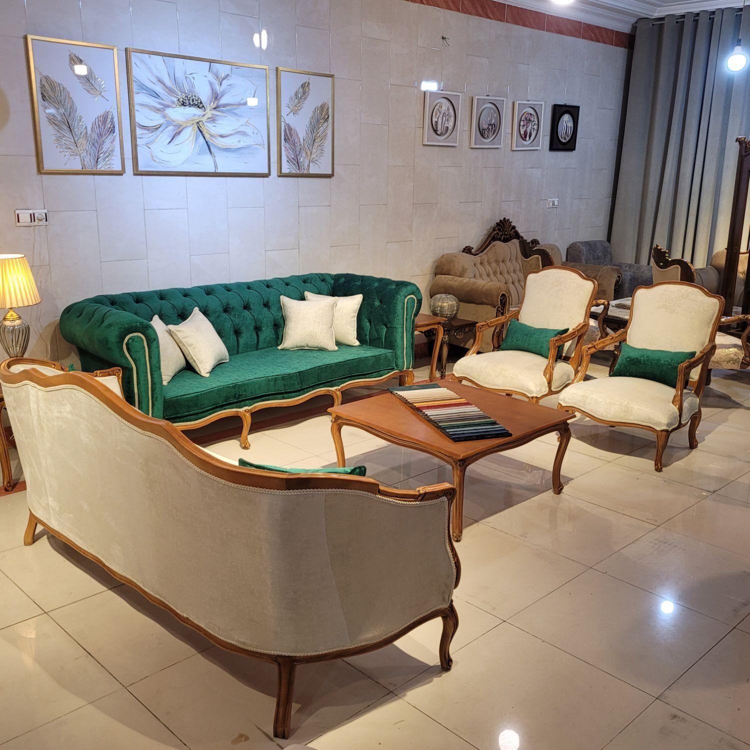مبل فرانسوی تینا|مبلمان خانگی و میز عسلی|قم, امامزاده ابراهیم|دیوار