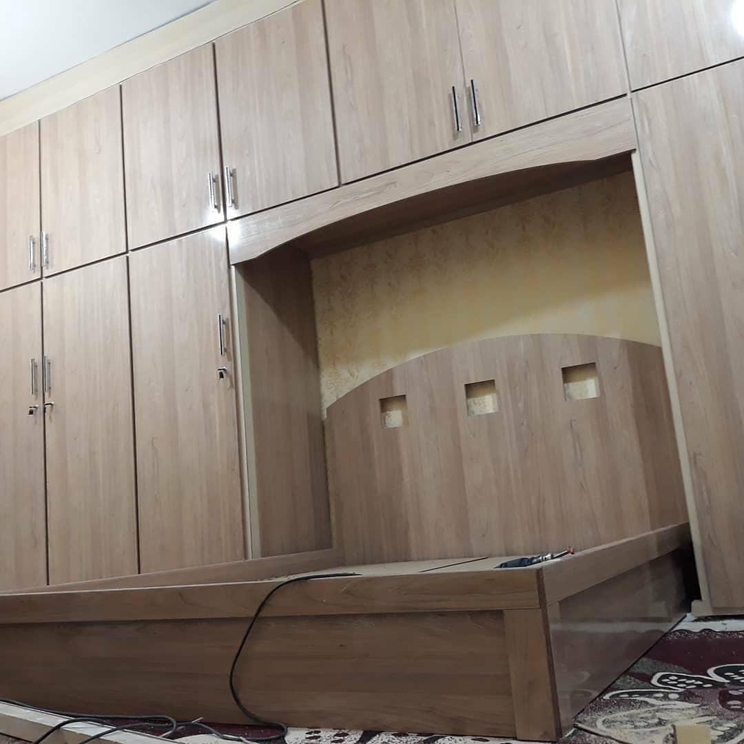 ساخت و فروش انواع کمد دیواری و کابینت|جاکفشی، کمد، دراور|اهواز, کوی علوی|دیوار