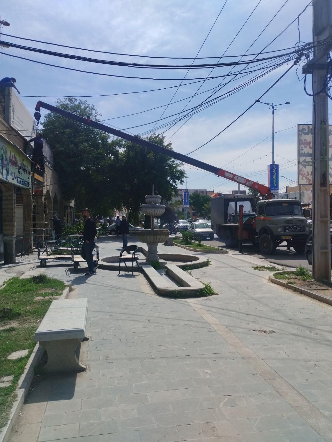 جرثقیل کفی ۵ تن|خدمات حمل و نقل|اندیمشک, |دیوار