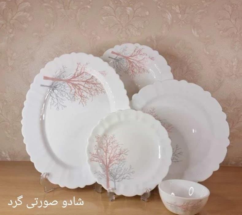 ظروف چکی بخرآرکوپال طرح اقساط30تیکه7نفراقساط بلند|ظروف سرو و پذیرایی|یزد, |دیوار