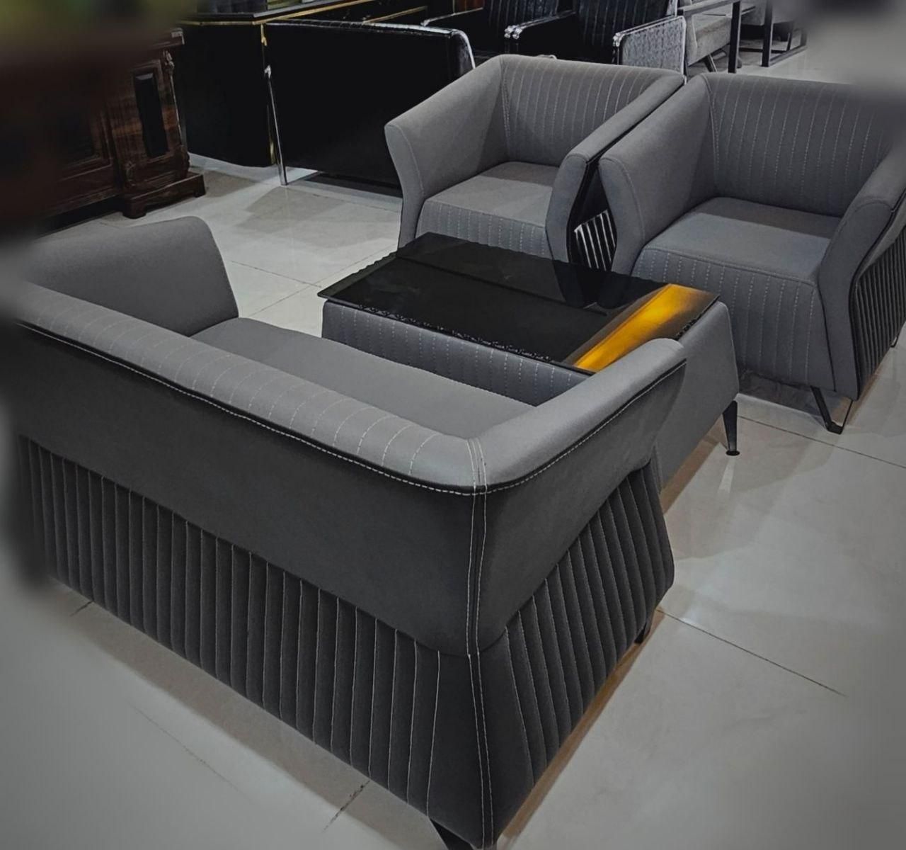 مبلمان پارچه کویین پاندا بامبو سزار برژه|دفتر کار|اسلامآباد غرب, |دیوار