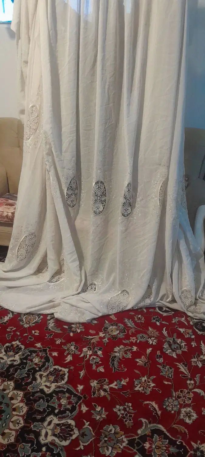 پرده|پرده، رانر، رومیزی|مشهد, بهارستان|دیوار