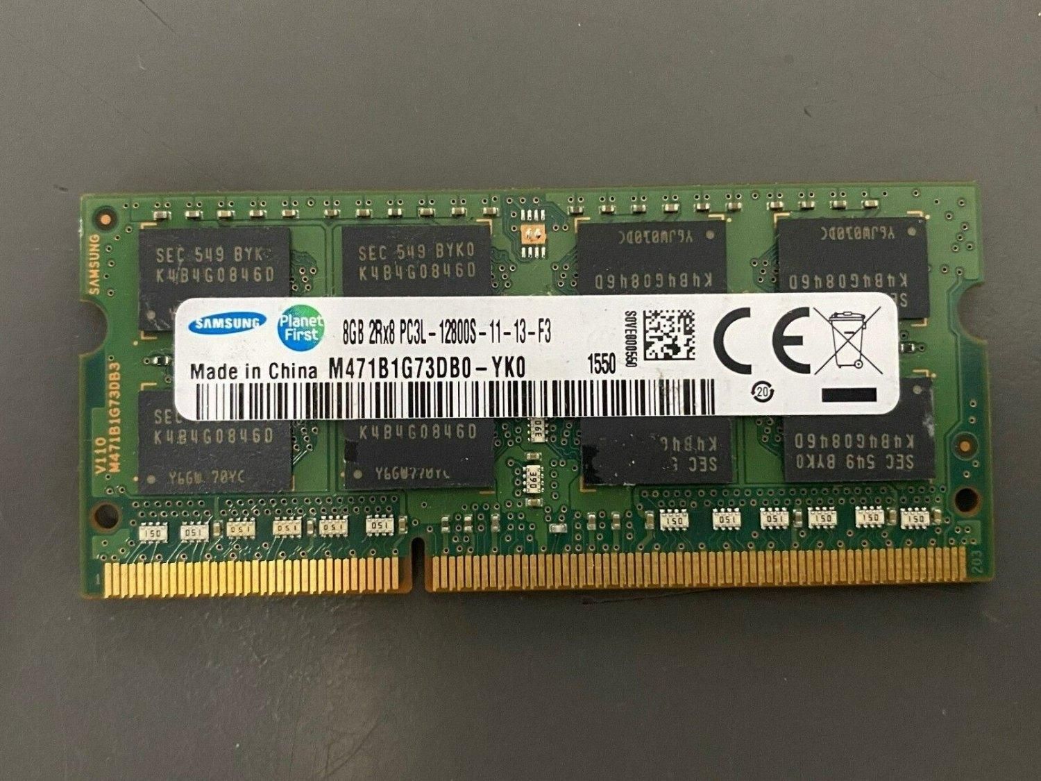 رم اورجینال Samsung 8GB   برای ارتقا لپ‌تاپ|قطعات و لوازم جانبی رایانه|تهران, امام حسین|دیوار
