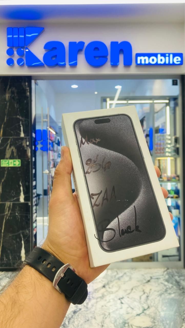 اپل iPhone 15 Pro Max با حافظهٔ ۲۵۶ گیگابایت|موبایل|تهران, صادقیه|دیوار