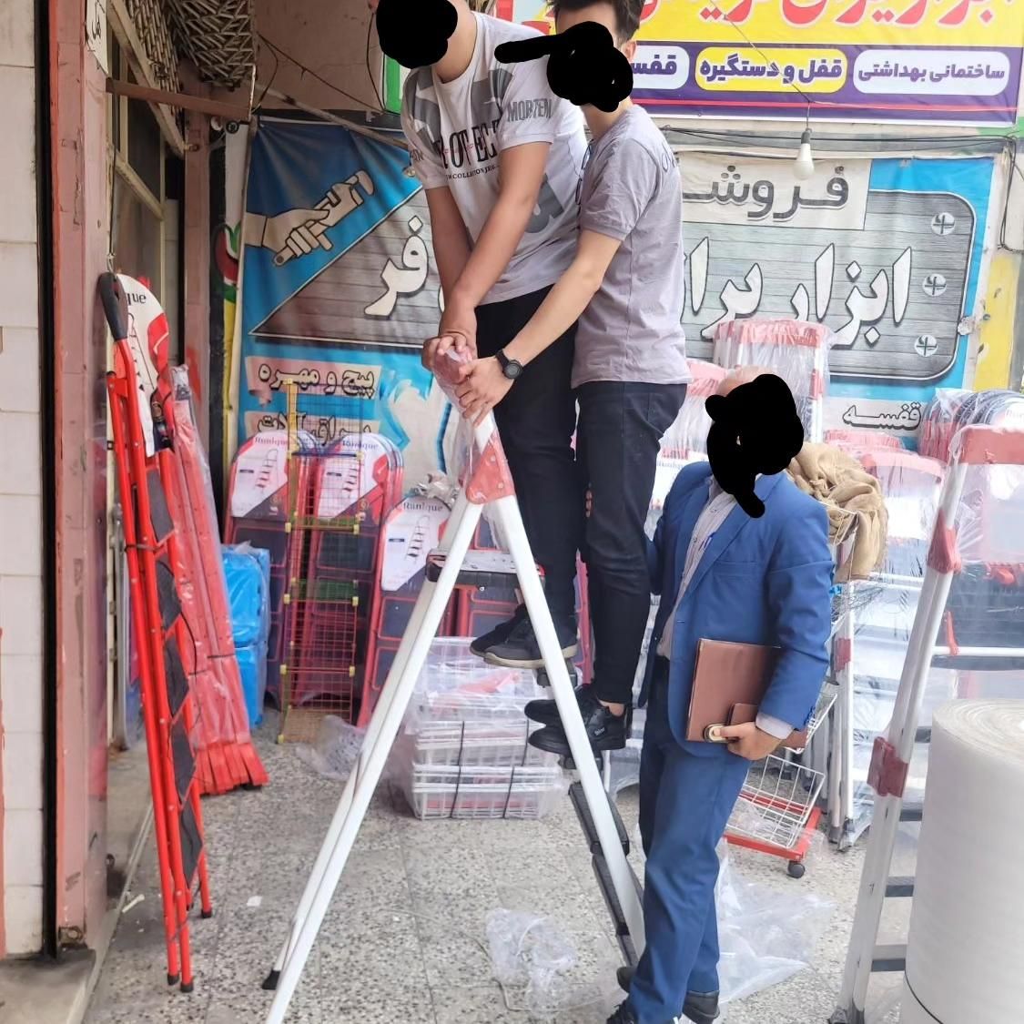 نردبان خانگی میله اتاق پرو|ابزارآلات|دزفول, |دیوار