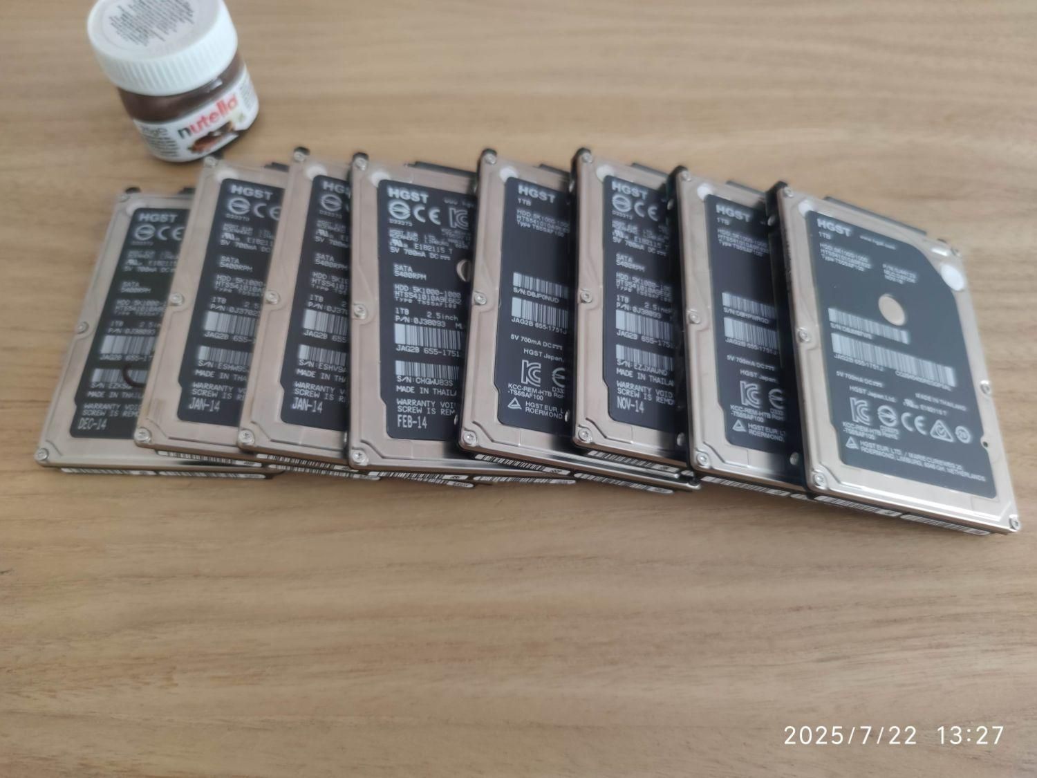 هارد یک ترا لپ تاپی hgst مناسب کنسول و باکس|قطعات و لوازم جانبی رایانه|تهران, خواجه نصیر طوسی|دیوار