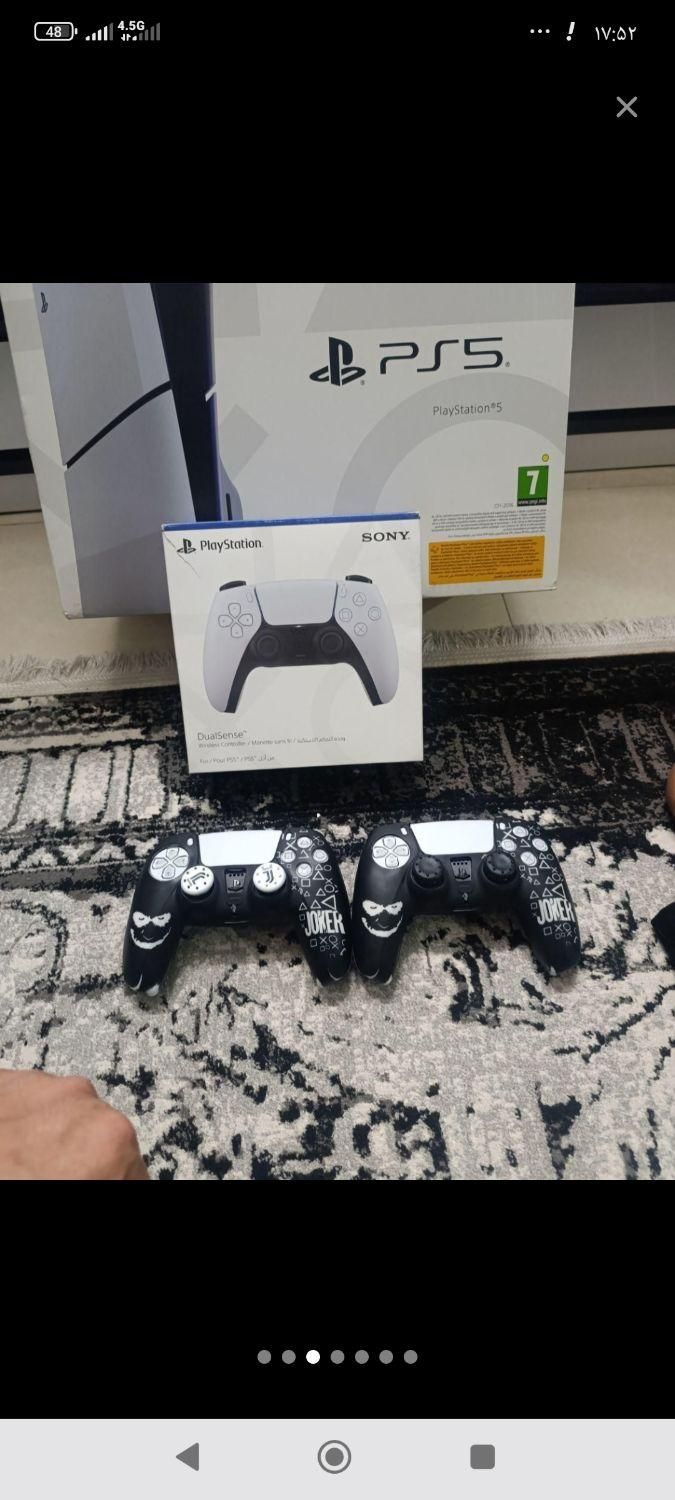 ps5 دو دسته 3 ترا با 45 عدد بازی یکماه کارکرد|کنسول، بازی ویدئویی و آنلاین|تهران, نازی‌آباد|دیوار