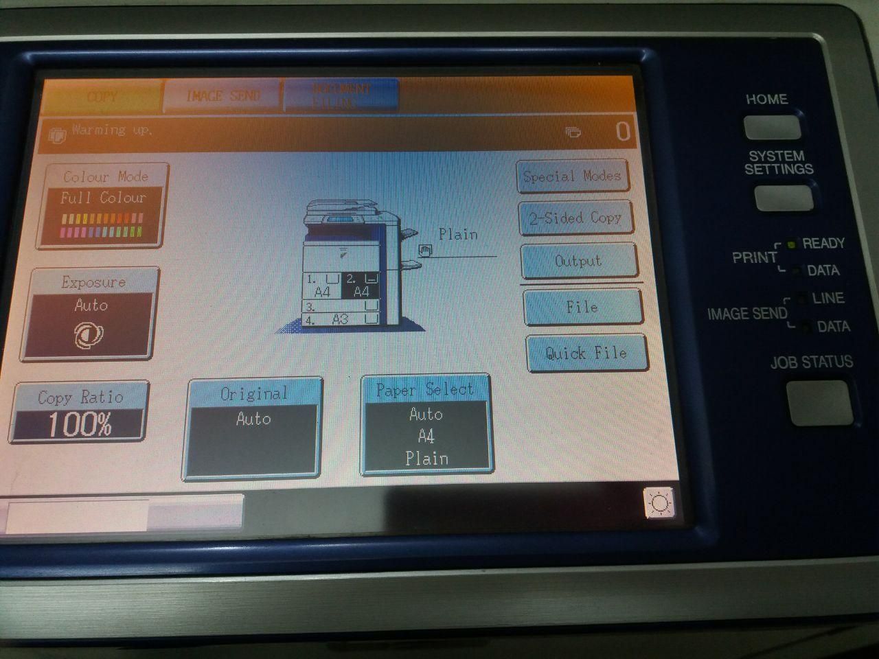 دستگاه کپی رنگی شارپ فلش خور|پرینتر، اسکنر، کپی، فکس|کاشان, راوند|دیوار