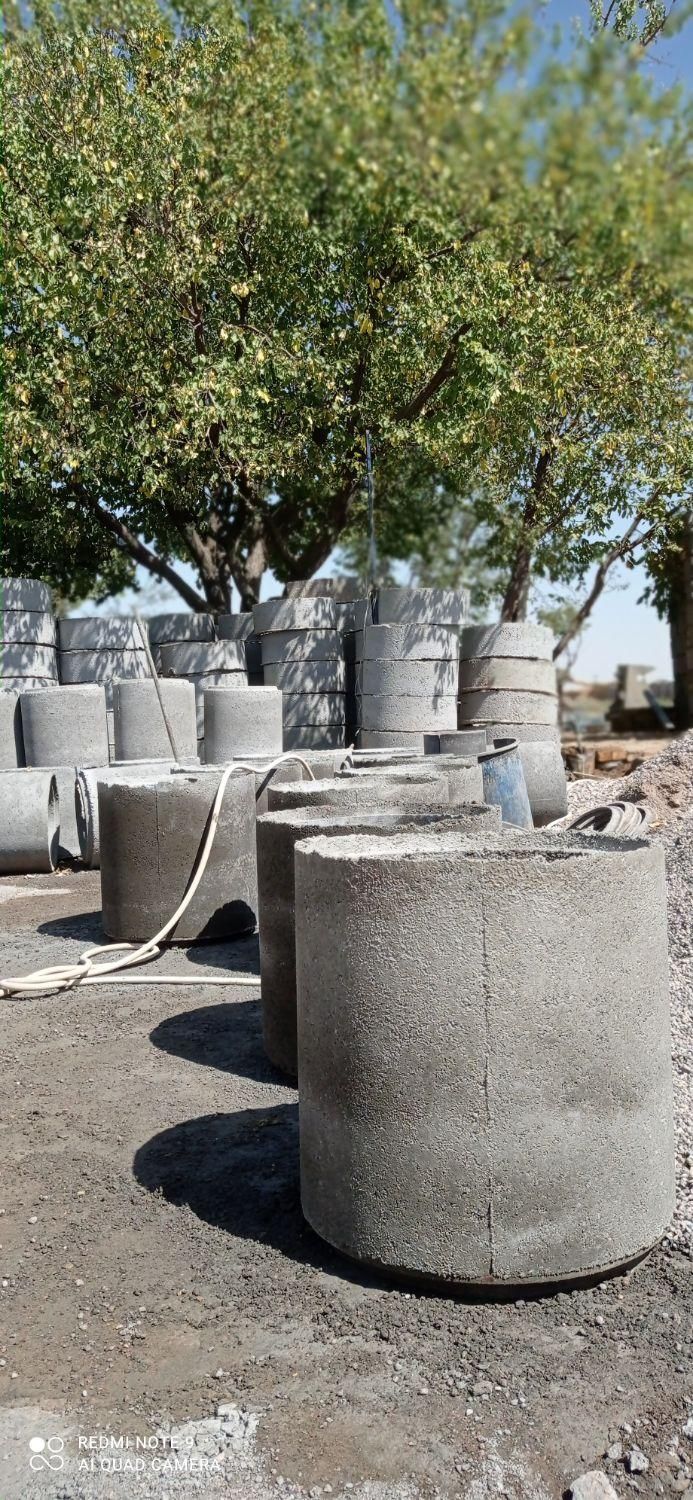 تولید انواع جدول و بلوک پرسی کول چاه لوله سیمانی|مصالح و تجهیزات ساختمان|قزوین, |دیوار