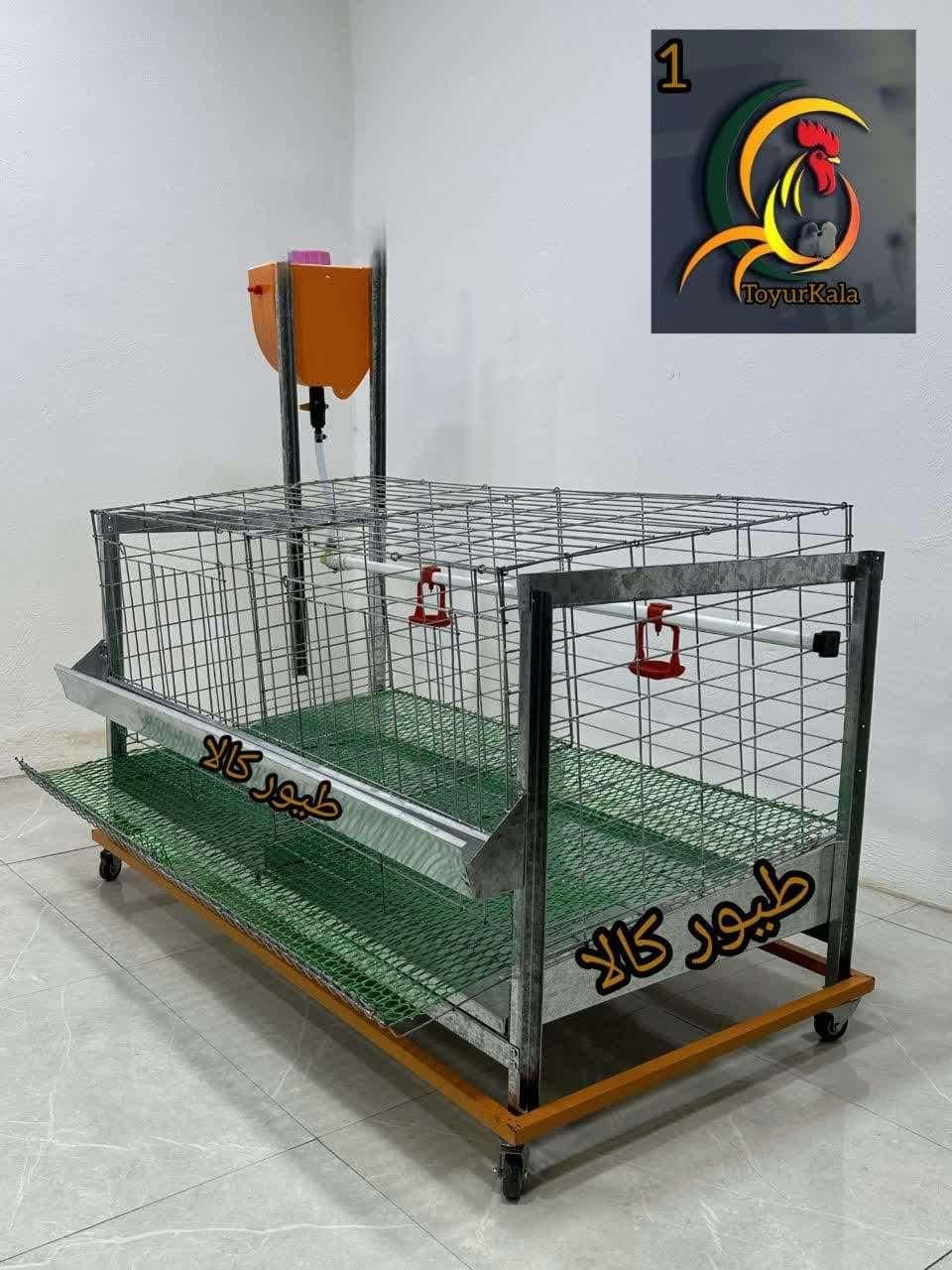 فروش قفس های صنعتی تخمگذار / بلدرچین / مرغ و سایر|لوازم جانبی حیوانات|ایلام, |دیوار