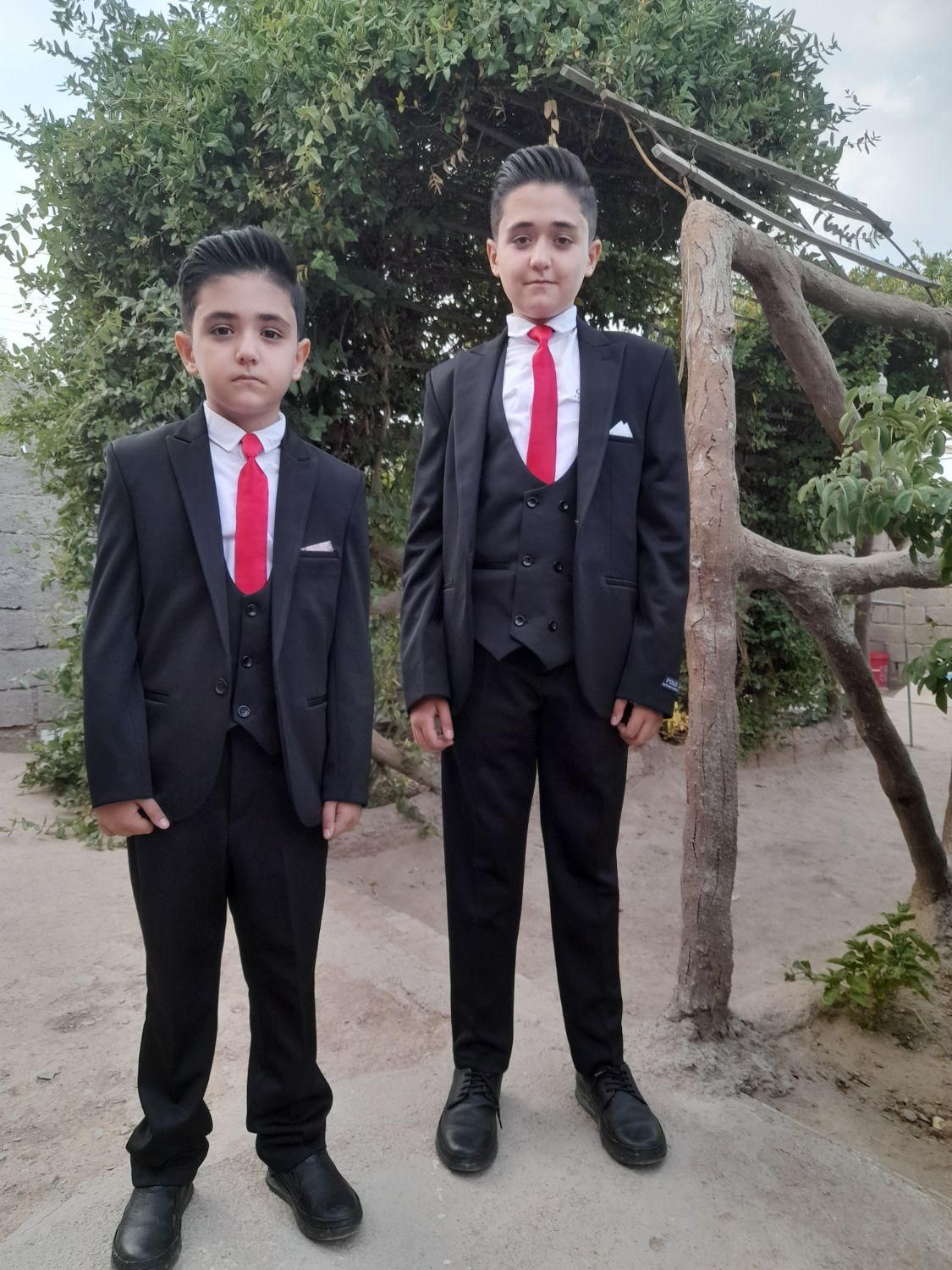 کت شلوار مجلسی پسرانه|کفش و لباس بچه|بیرجند, |دیوار