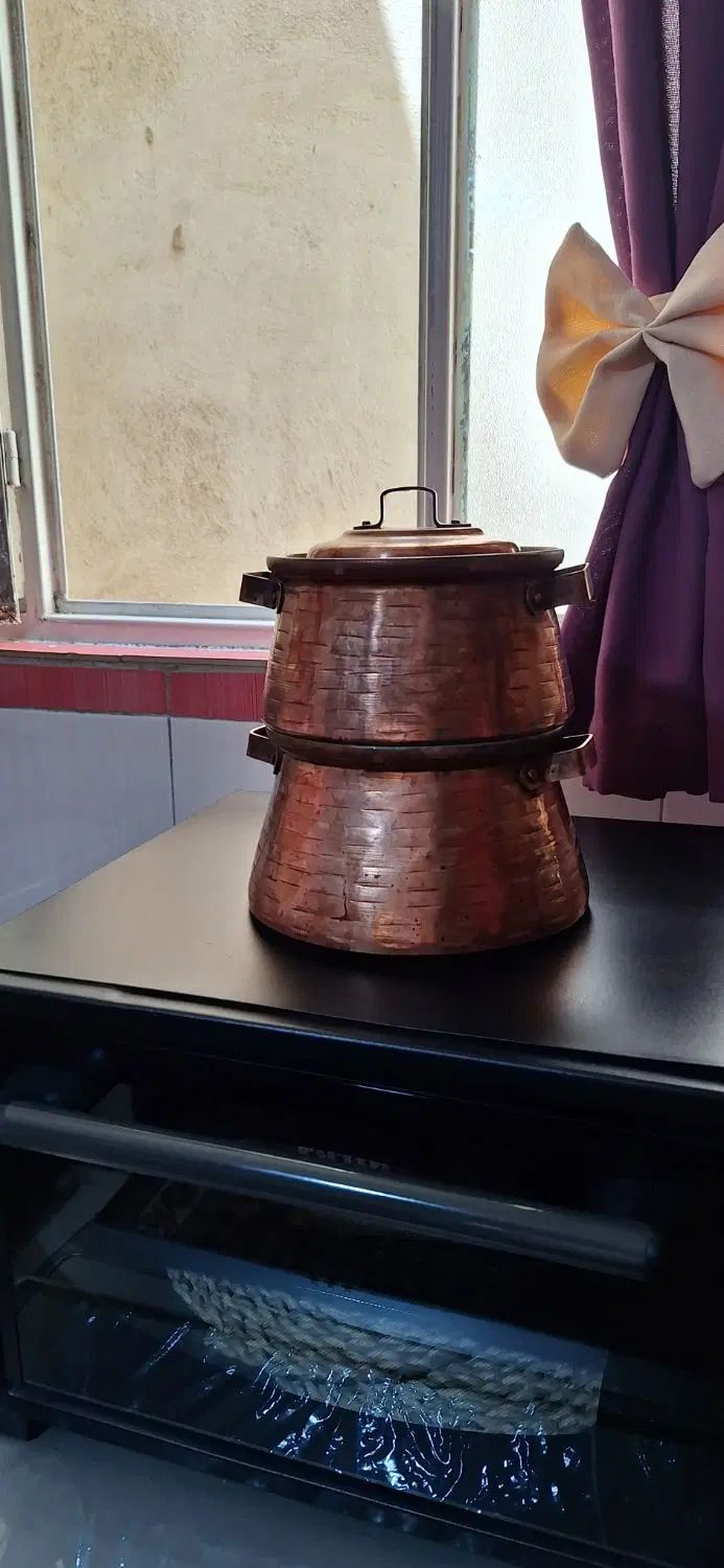 دو عدد قابلمه مسی|ظروف پخت‌وپز|کرج, حسین‌آباد|دیوار