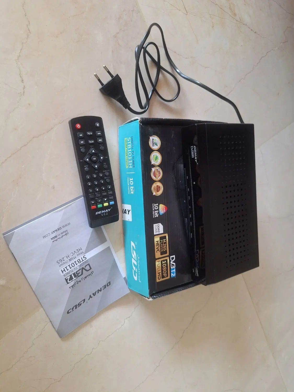گیرنده دیجیتال دینای|پخش‌کننده DVD و ویدیو|اصفهان, چرخاب|دیوار