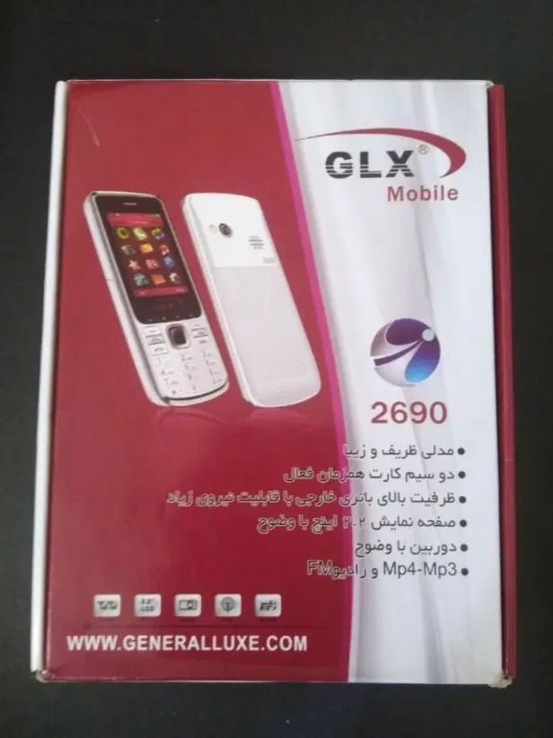 گوشی ساده  دو سیمکارت  جی ال ایکس  2690|موبایل|کرج, شهرک بنفشه|دیوار