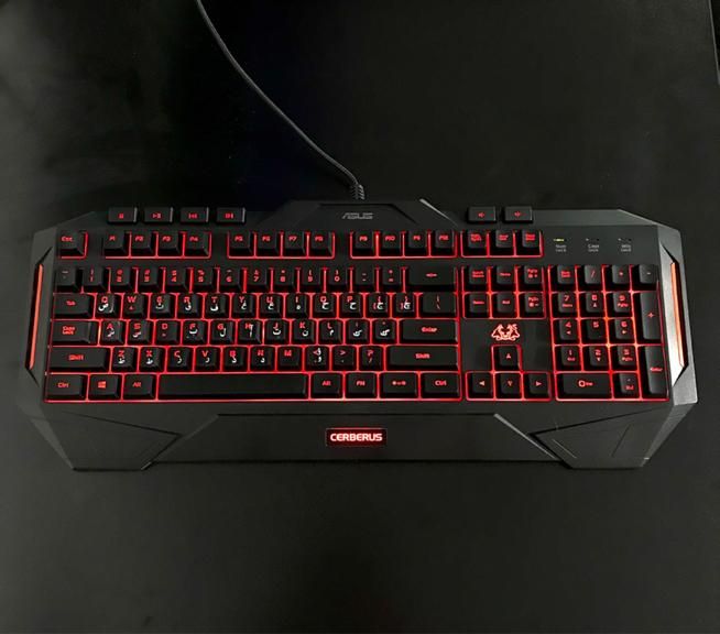 کیبورد گیمینگ ایسوس Asus Cerberus|قطعات و لوازم جانبی رایانه|قم, آزادگان|دیوار