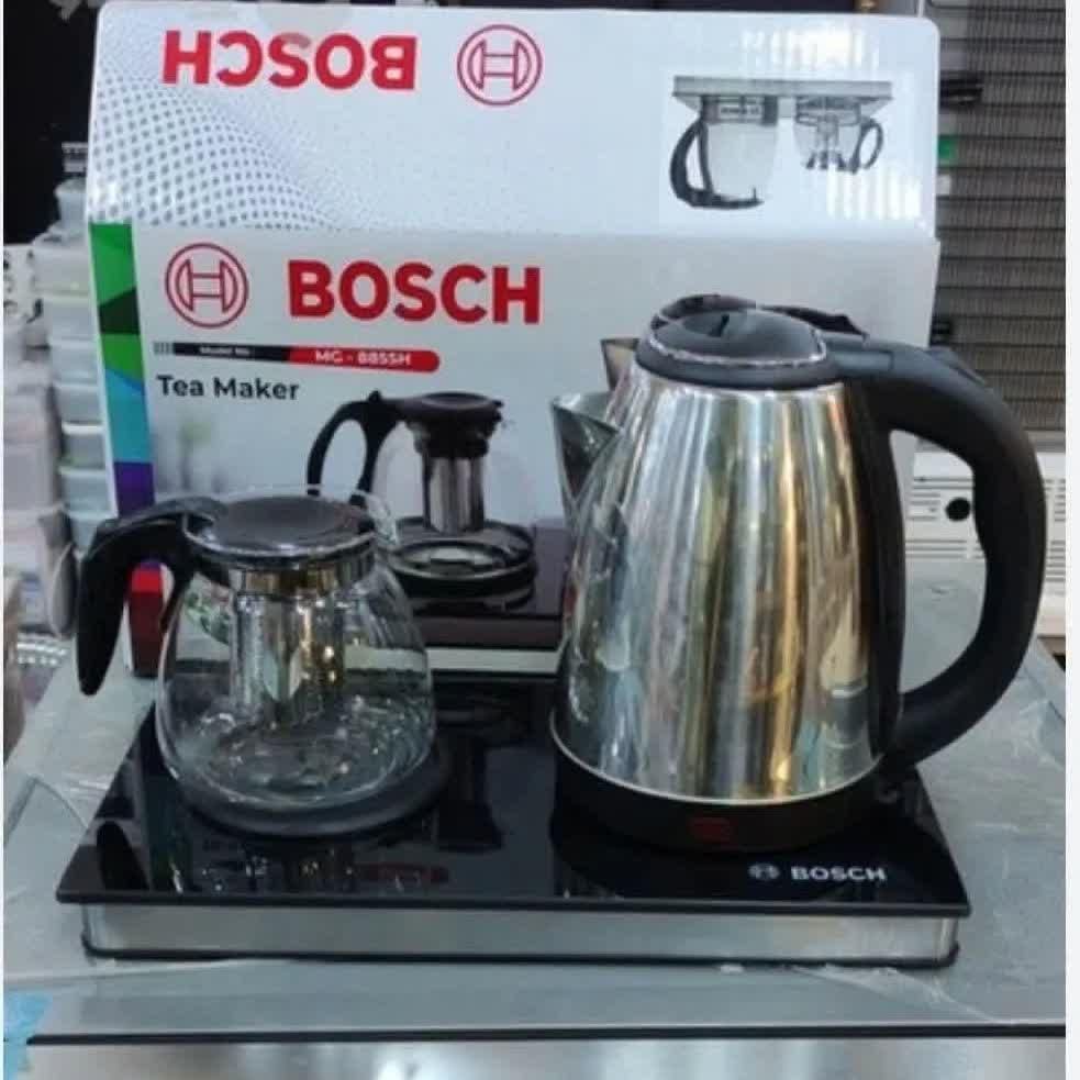 چای ساز بوش خارجی صفحه ای شیشه ای قوری پیرکس|سماور، چای‌ساز، قهوه‌ساز|یزد, |دیوار