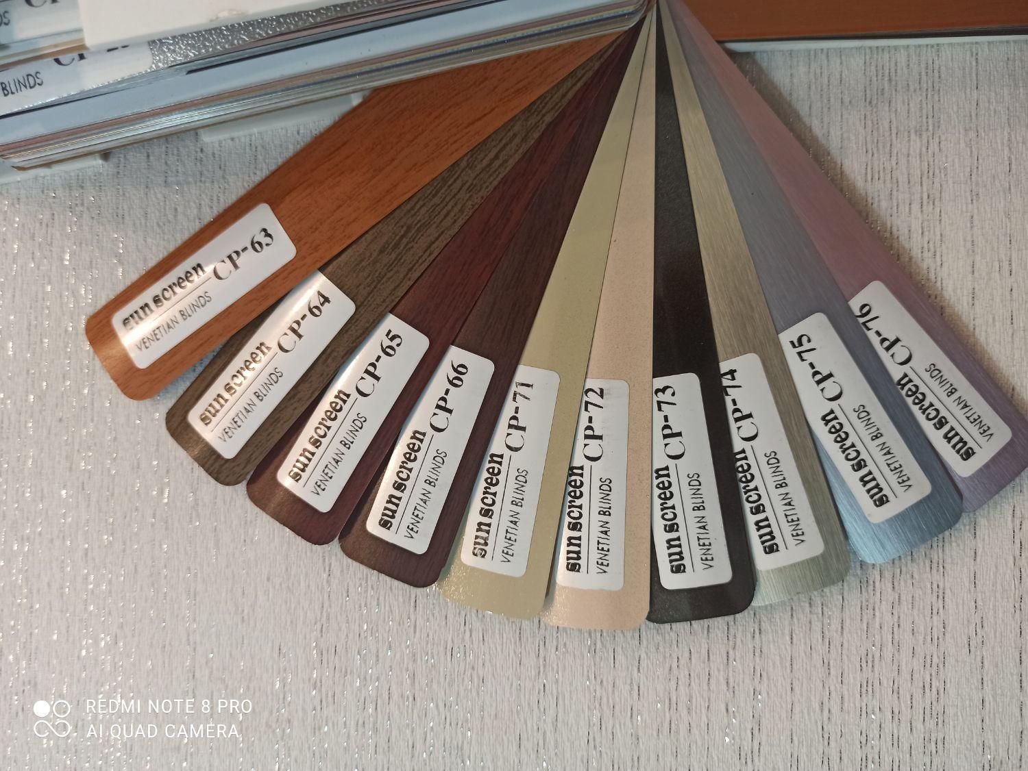 کرکره فلزی (پرده افقی ) پرده کرکره ای|پرده، رانر، رومیزی|کرج, شهرک فهمیده|دیوار