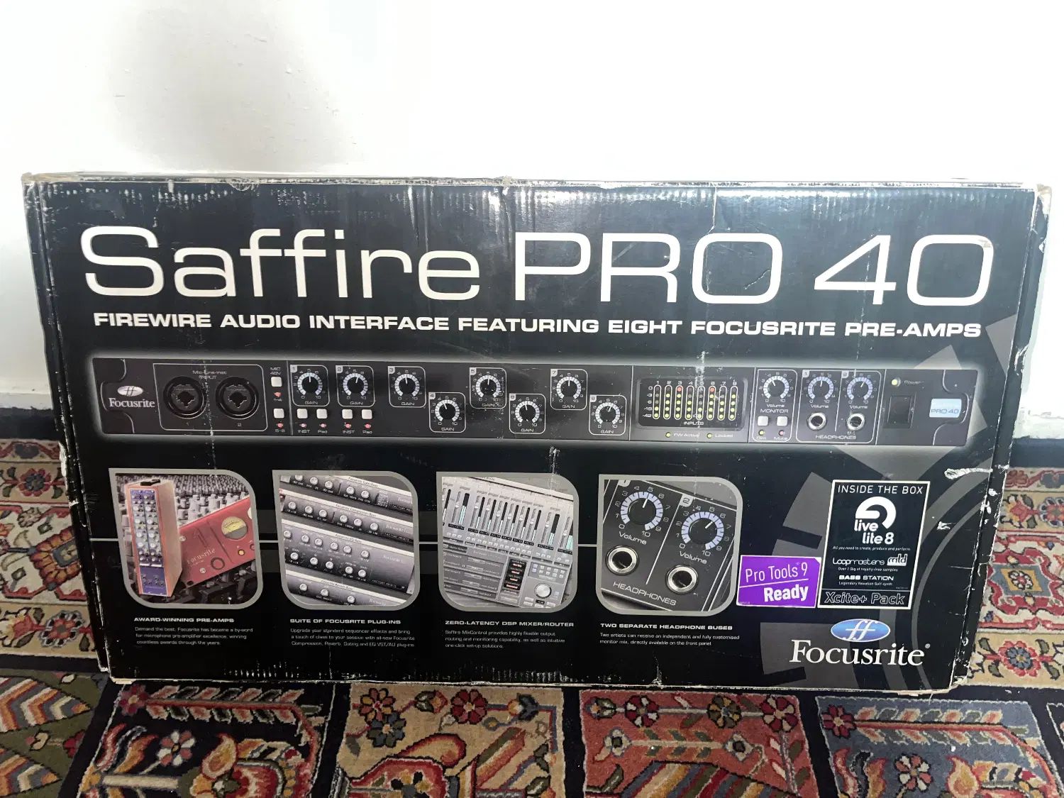 کارت صدا فوکوس رایت سافایر پرو ۴۰ Saffire pro 40|آلات موسیقی|تهران, چهارصد دستگاه|دیوار