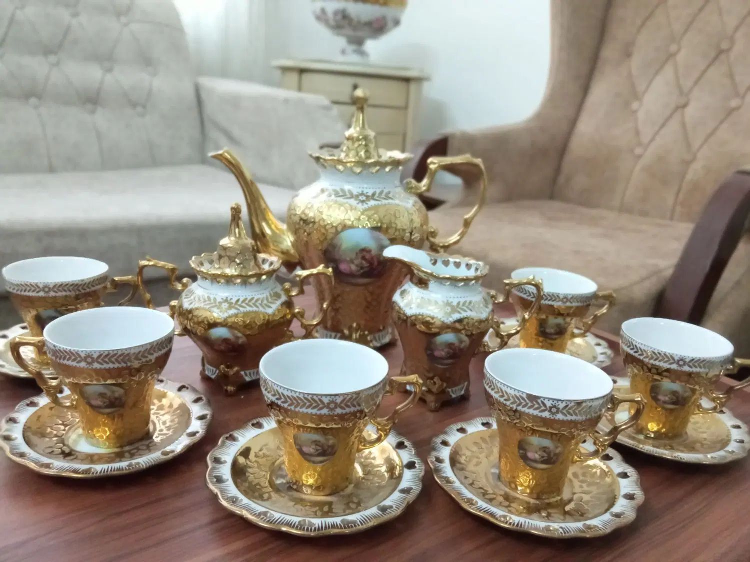 سرویس‌بستنی‌خوری‌باسینی‌|ظروف سرو و پذیرایی|تهران, آسمان|دیوار