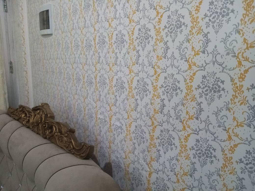 نقاشی ساختمان نورآبادممسنی رنگ کاری طرح کاغذدیواری|خدمات پیشه و مهارت|نورآباد ممسنی, |دیوار