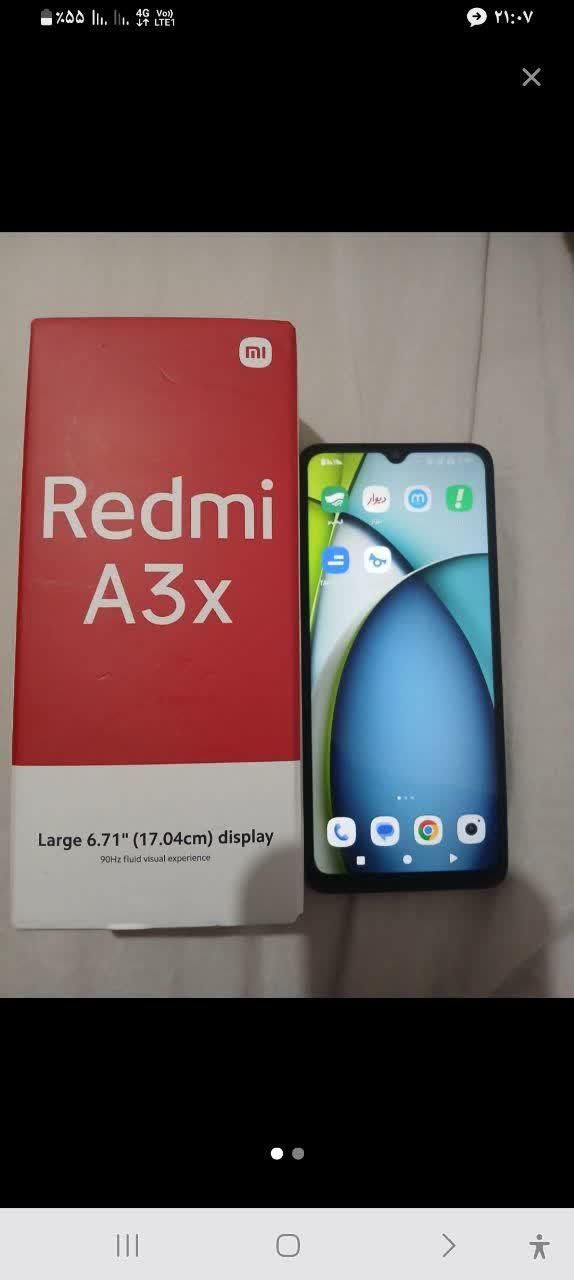 شیائومی Redmi A3x با حافظهٔ ۶۴ گیگابایت|موبایل|اسلام‌شهر, |دیوار