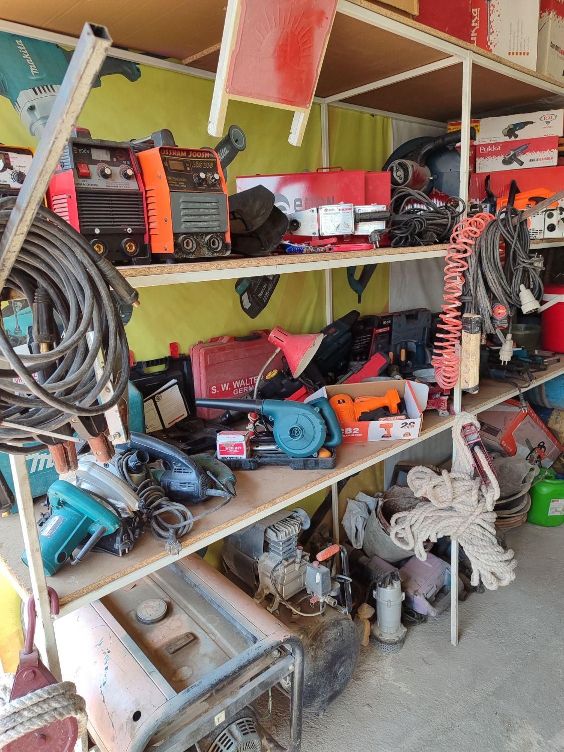 کرایه ابزار هیلتی تخته بنایی چهارپایه فرز نیروگاه|خدمات پیشه و مهارت|قم, نیروگاه|دیوار