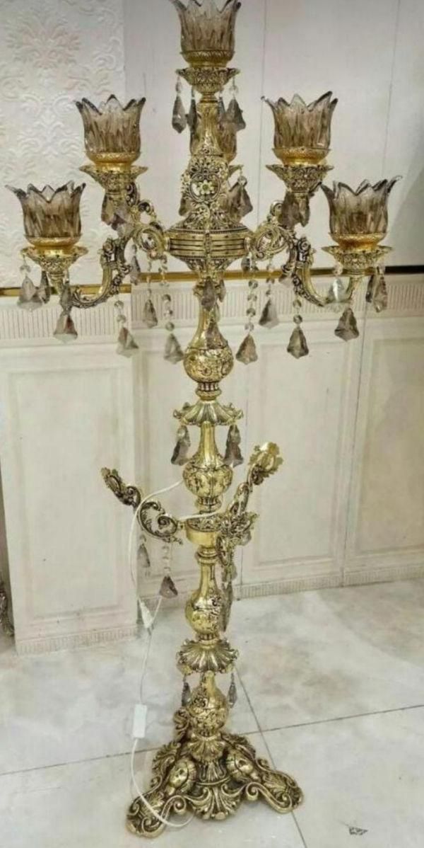 آباژر سالنی سنگین برنز برنزی|چراغ خواب و آباژور|کرج, حصارک پایین|دیوار