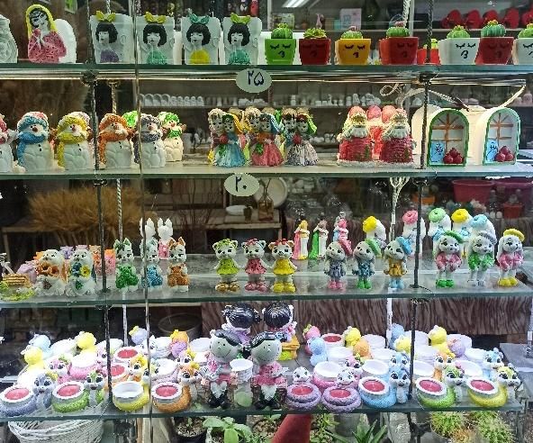 مجسمه عمده خرده سنگی /تولیدی گالری هدیه موگه|مجسمه، تندیس، ماکت|مشهد, کوشش|دیوار
