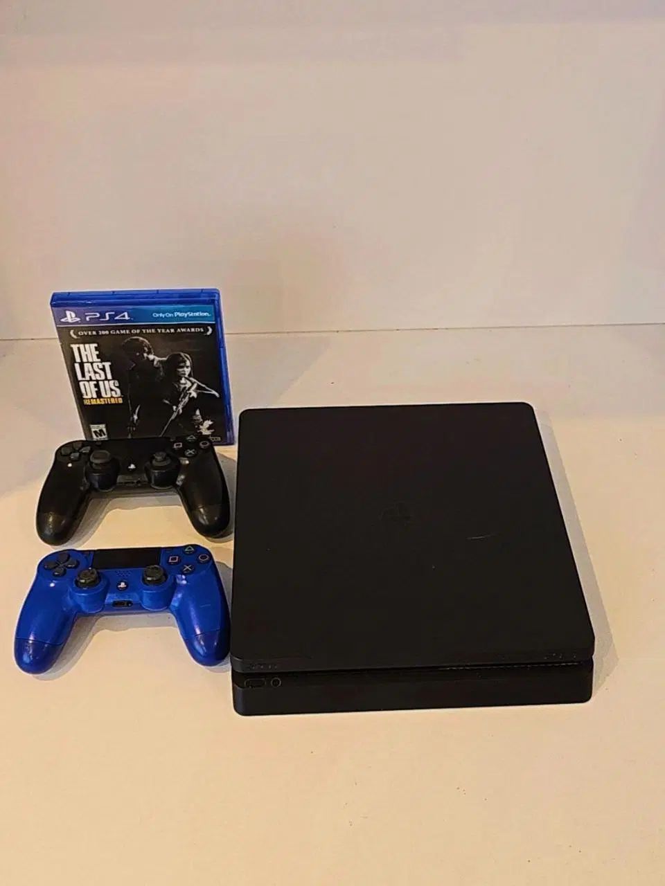 ps4 slim دودسته با بازی the last of us 1|کنسول، بازی ویدئویی و آنلاین|رشت, تازه آباد|دیوار