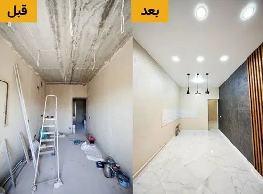 بازسازی صفر تا صد ساختمان تمام نقاط به صورت اقساط|خدمات پیشه و مهارت|تهران, سعادت‌آباد|دیوار