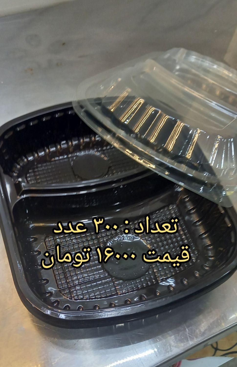 ظرف غذای لاکچری|ظروف نگهدارنده، پلاستیکی، یک‌بارمصرف|رشت, حمیدیان|دیوار