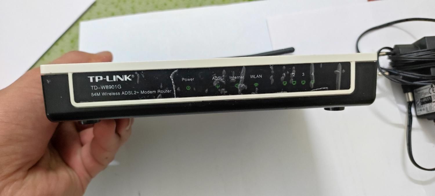 مودم adsl tplink|مودم و تجهیزات شبکه|سمنان, |دیوار