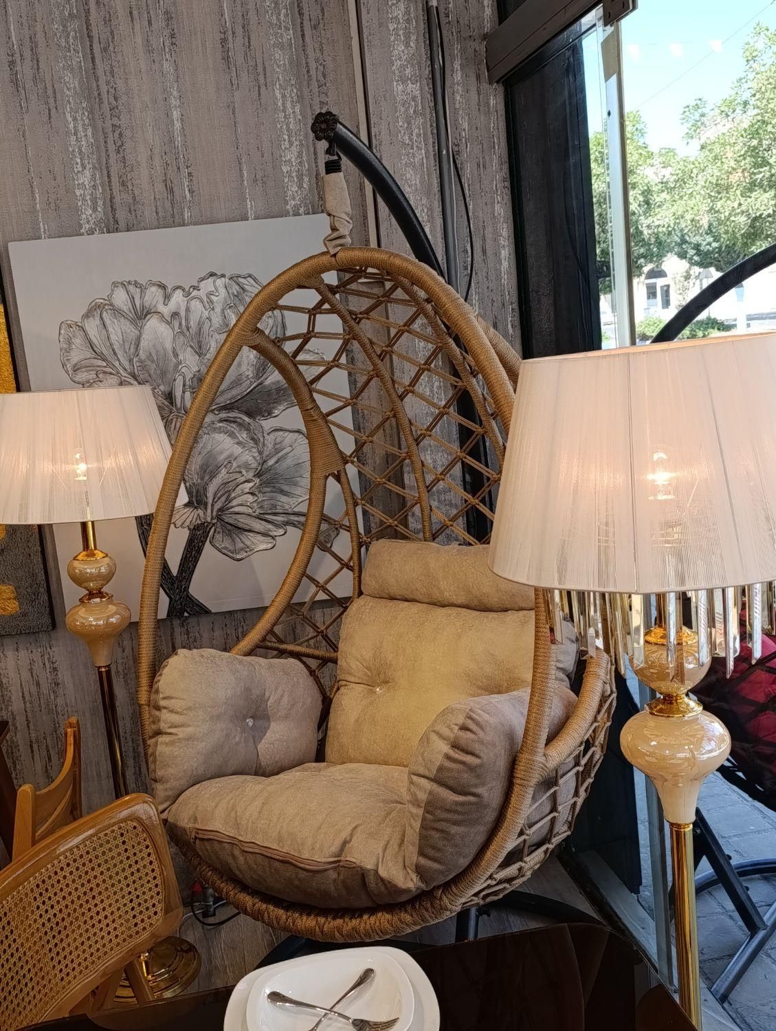 تاب ریلکسی مدل شاهنشین 2بافت باپارچه چرم پوست ماری|مبلمان خانگی و میز عسلی|اراک, |دیوار