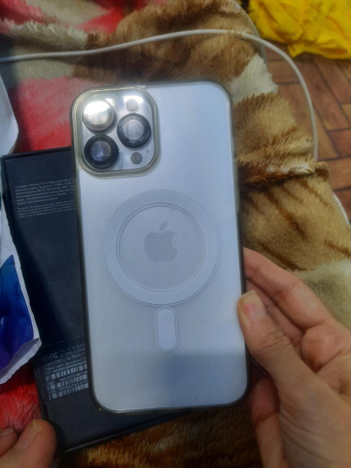 اپل iPhone 13 Pro Max با حافظهٔ ۲۵۶ گیگابایت|موبایل|قم, قم نو|دیوار