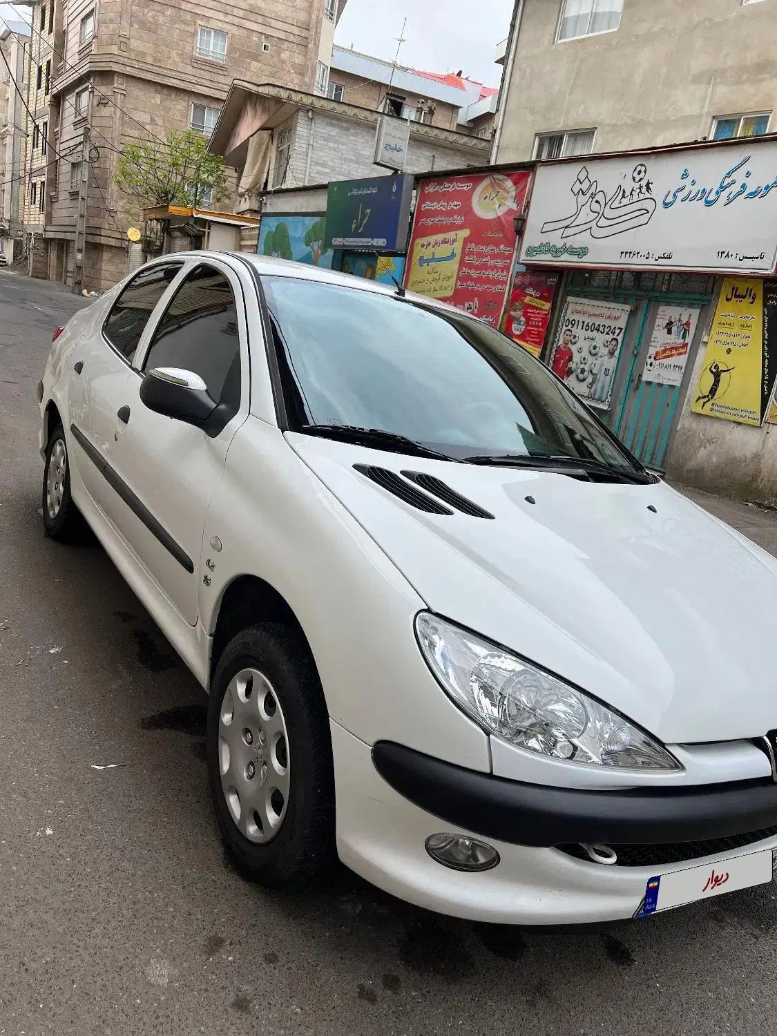 206 sd v8 مدل89|خودرو سواری و وانت|رشت, حسین آباد|دیوار